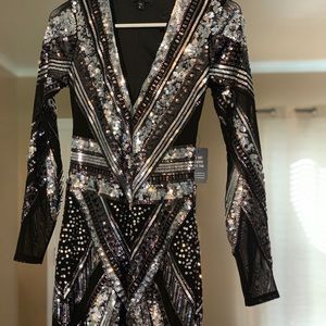 Express Sequin Dress